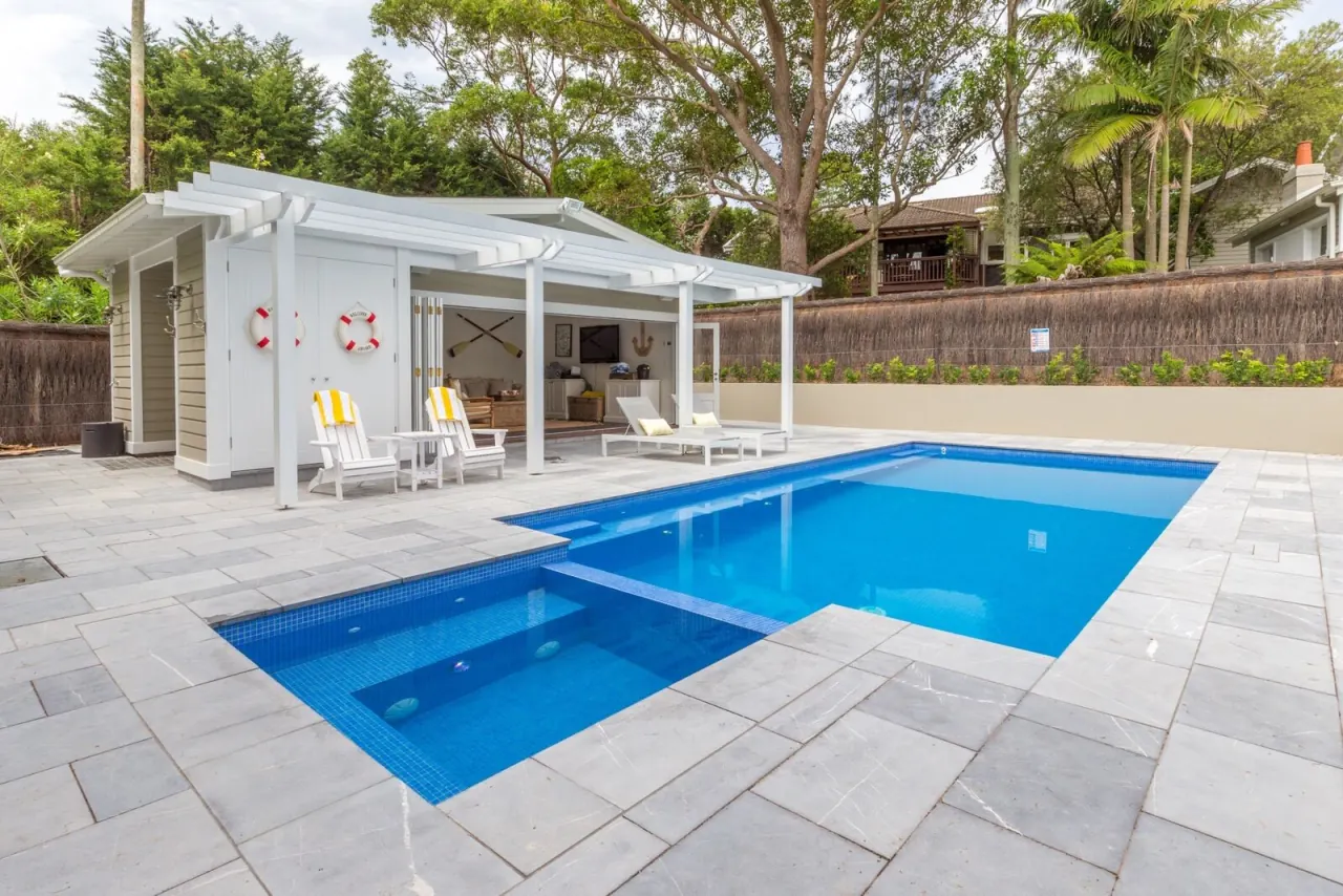Wright Pools residential concrete pool, Vaucluse