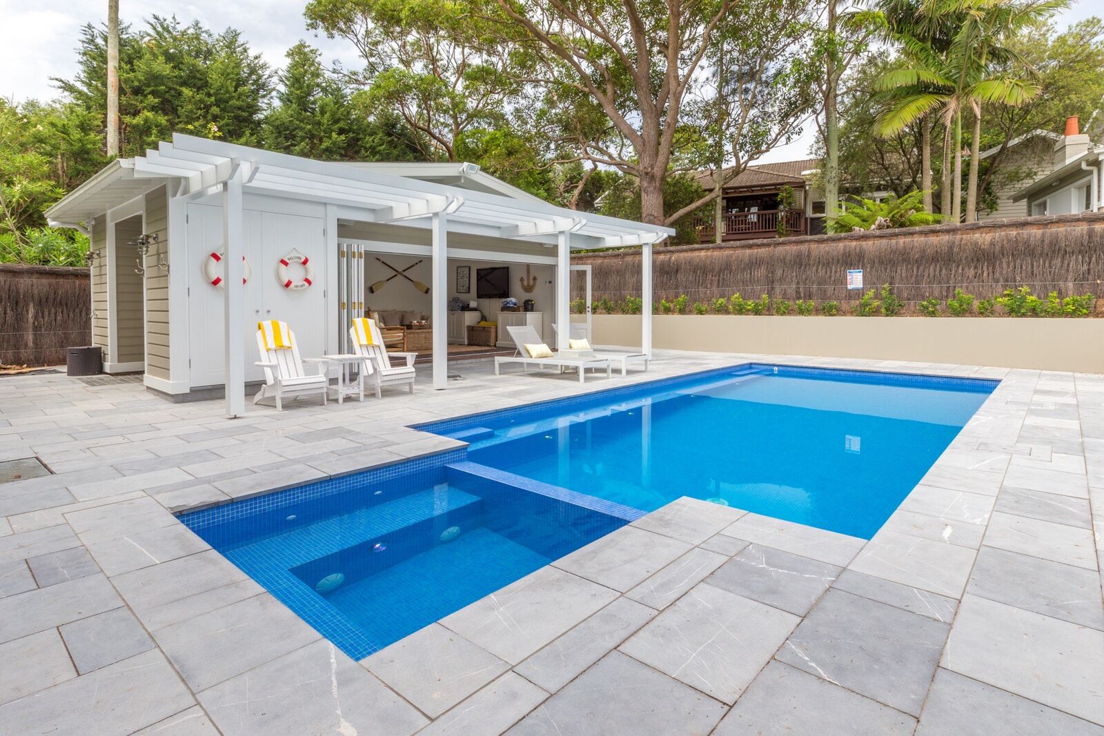 Wright Pools residential concrete pool, Vaucluse