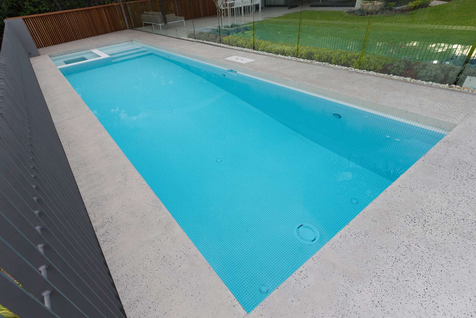 Bauer Residence concrete pool by Wright Pools