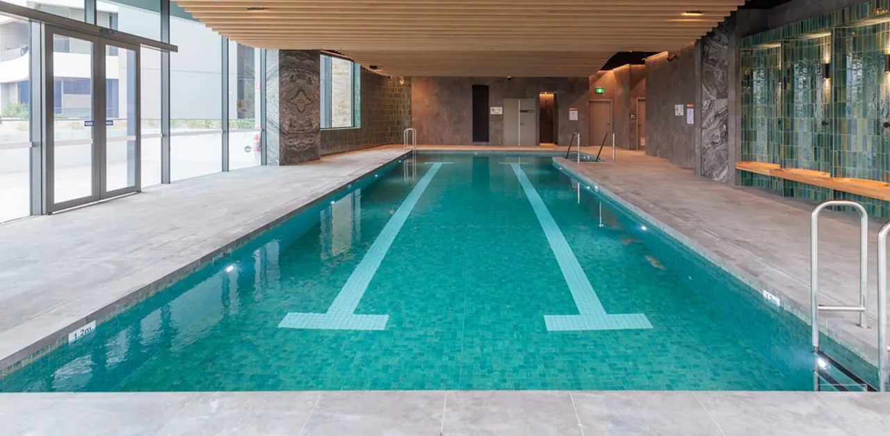Chatswood Golf Club concrete pool by Wright Pools