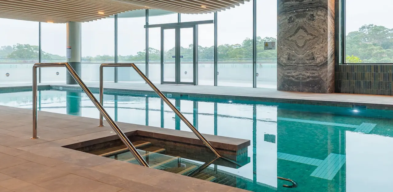 Chatswood Golf Club concrete pool by Wright Pools