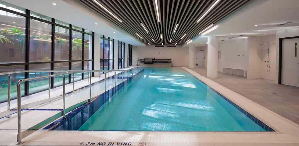 Indoor pool, Pathways, Lane Cove
