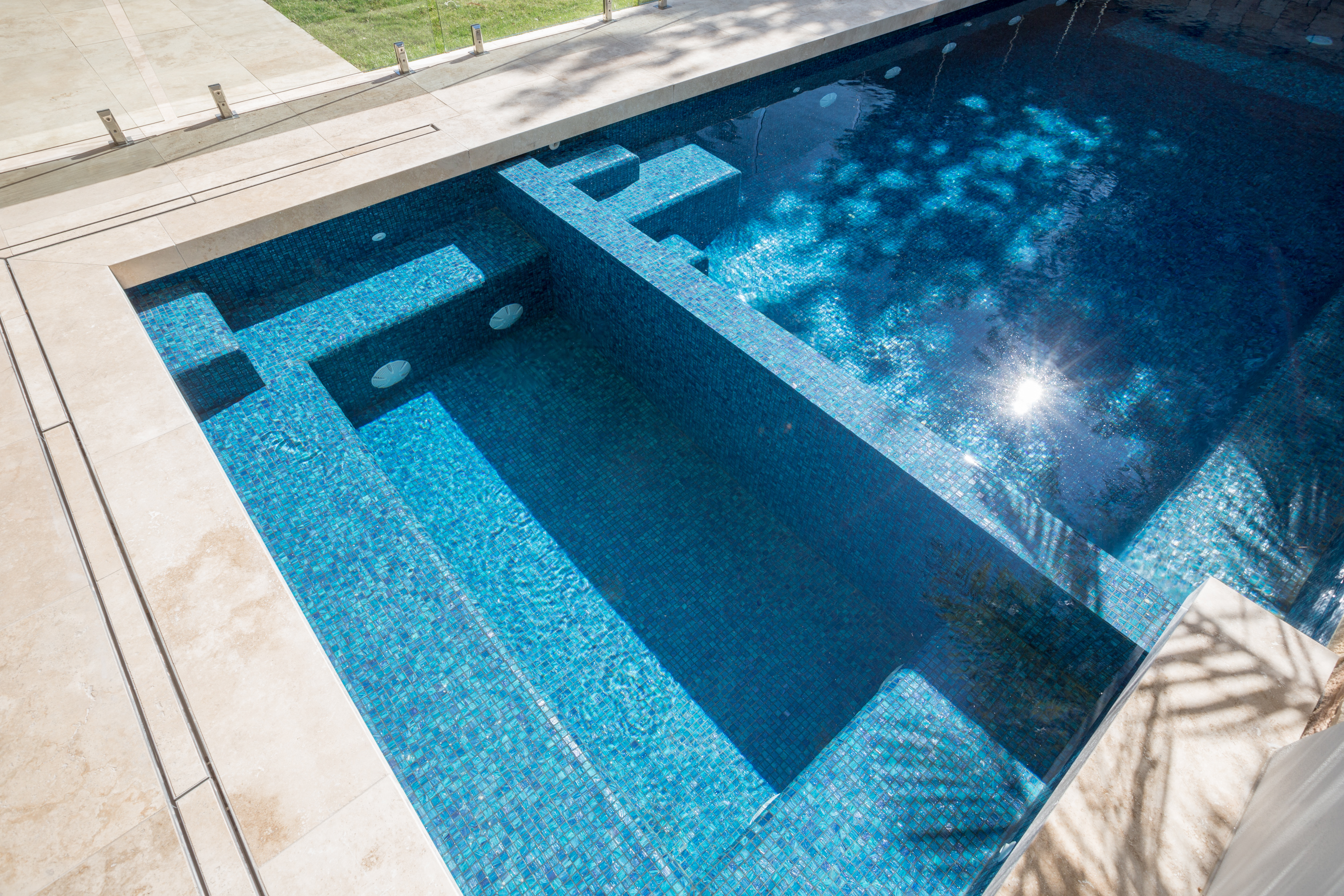 Hastings Residence pool, detail