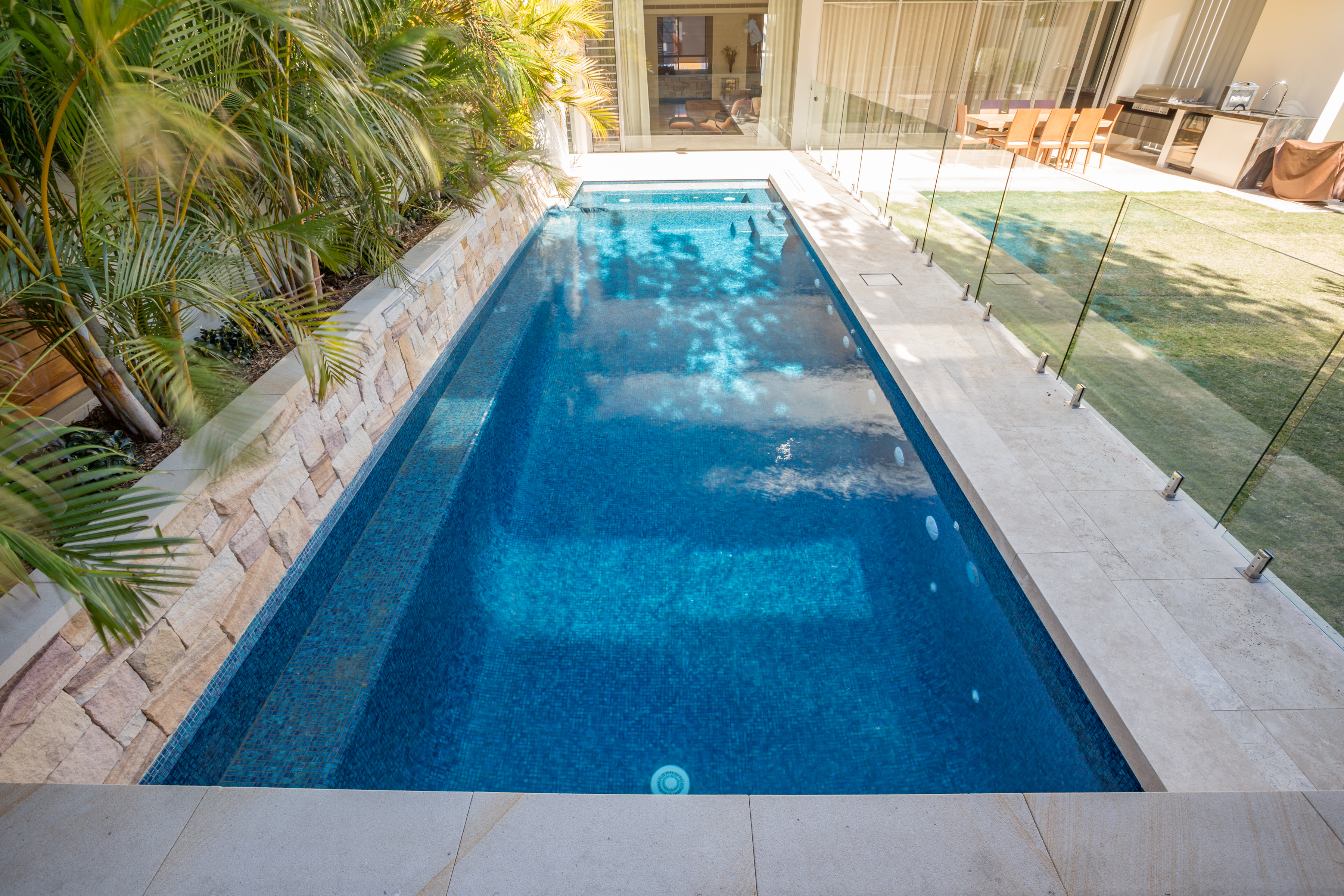 Hastings Residence pool, coping detail