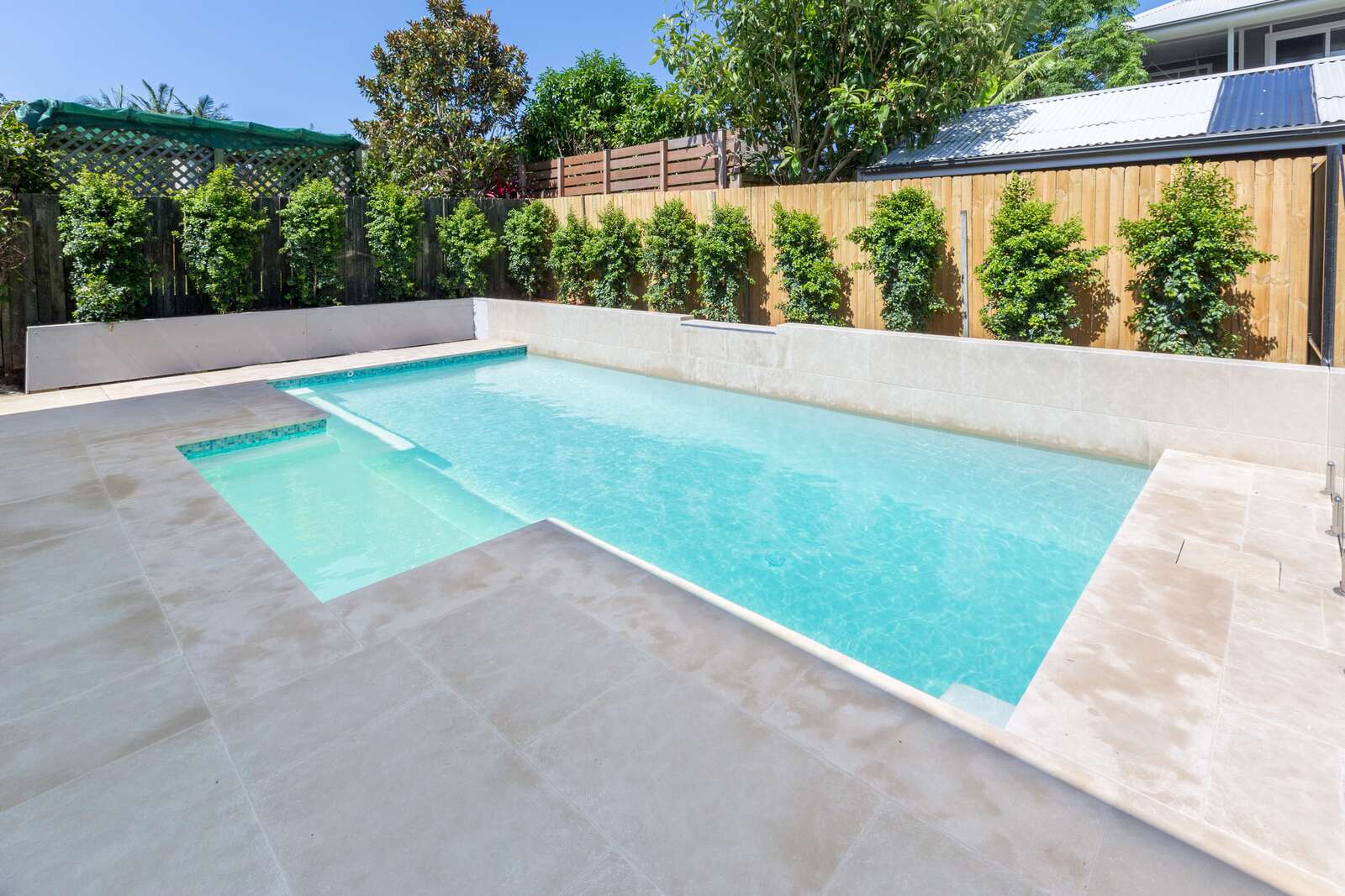 Concrete pool and garden, Collaroy