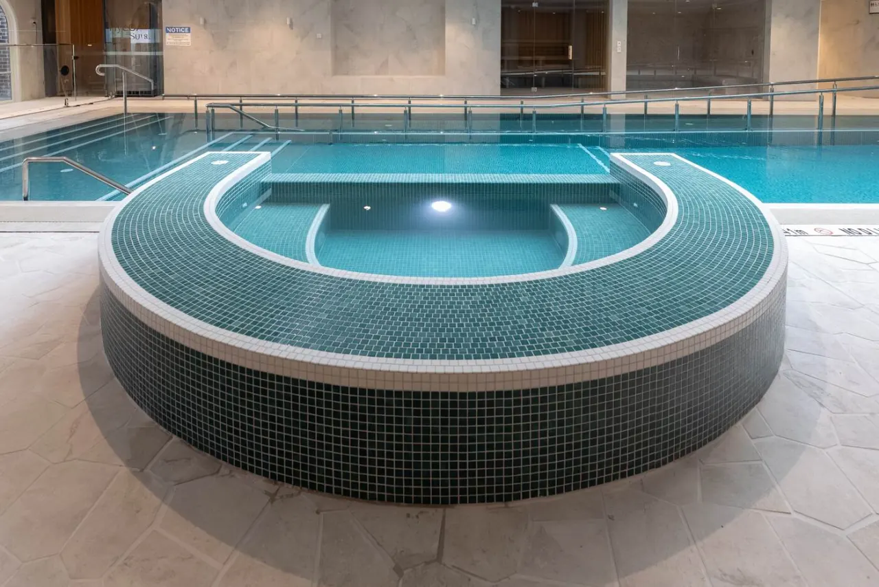 Indoor club lap pool and spa, Willoughby