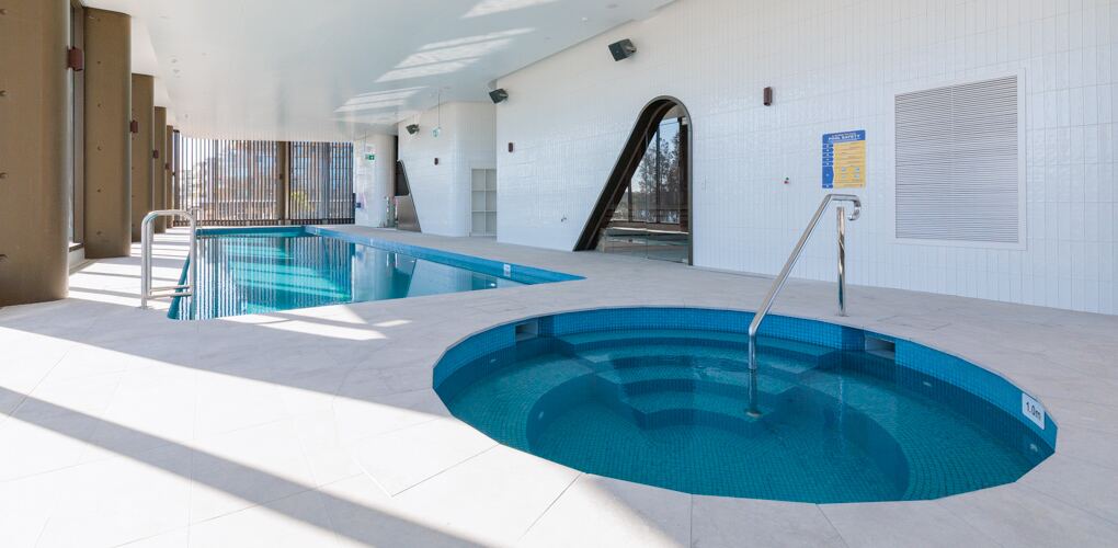 Apartment lap pool and spa, Sanctuary Stage 2