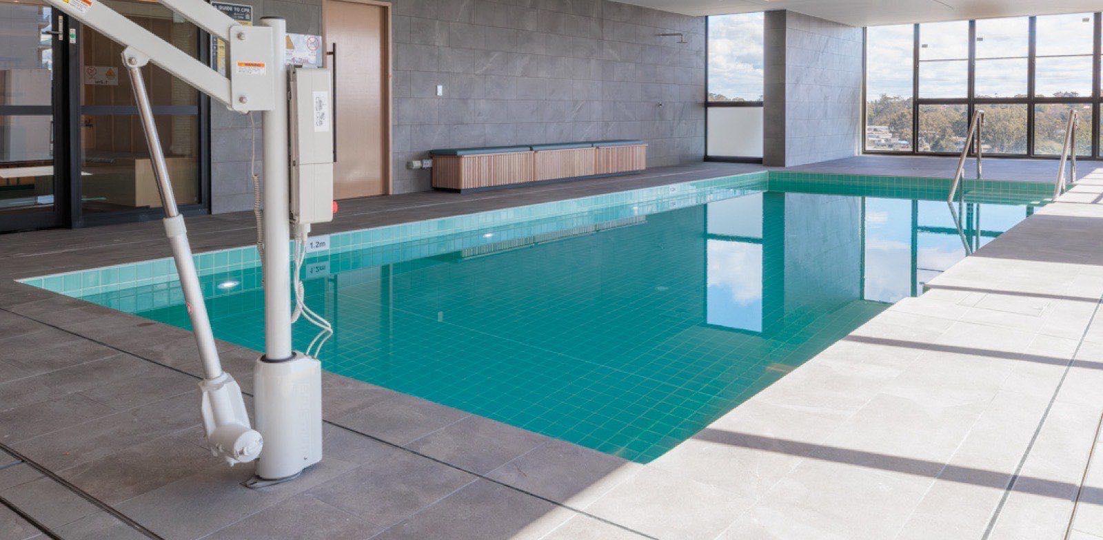 The Cambridge concrete pool by Wright Pools