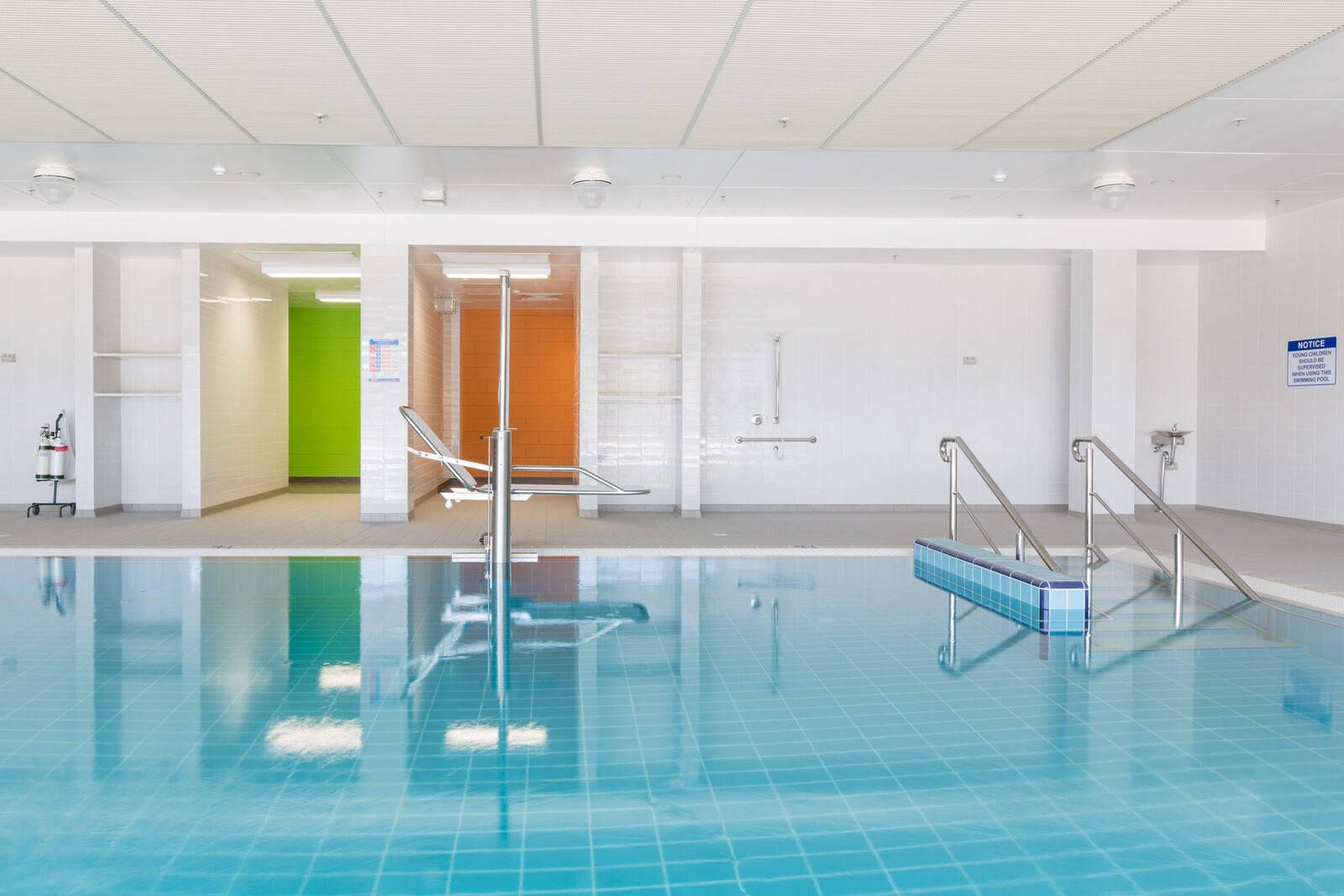 Hydrotherapy pool and access ramp, Ryde Hospital