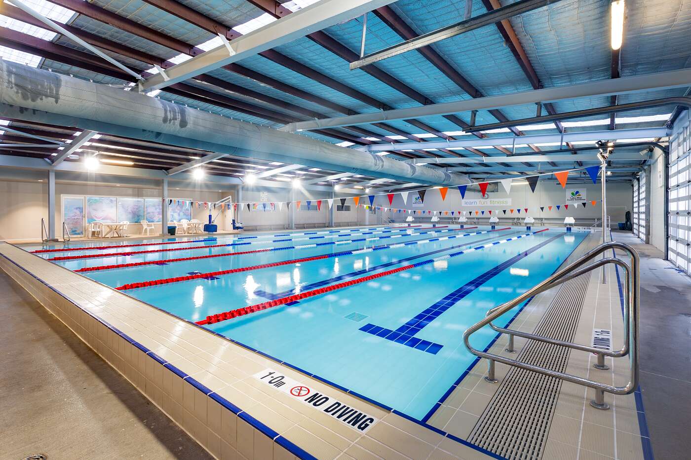 Indoor pool hall, West Wallsend Aquatic Centre
